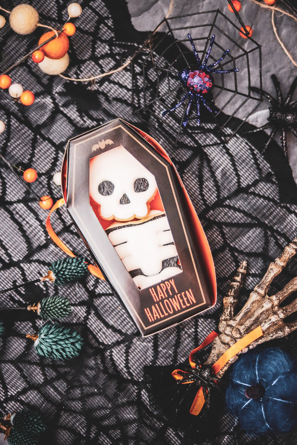 Mini Skeleton in Coffin