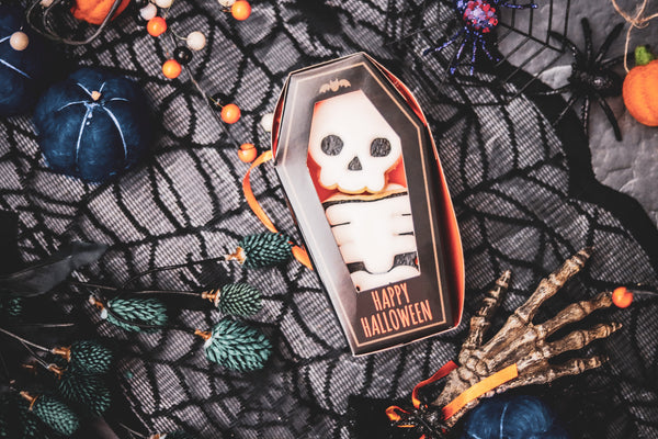 Mini Skeleton in Coffin