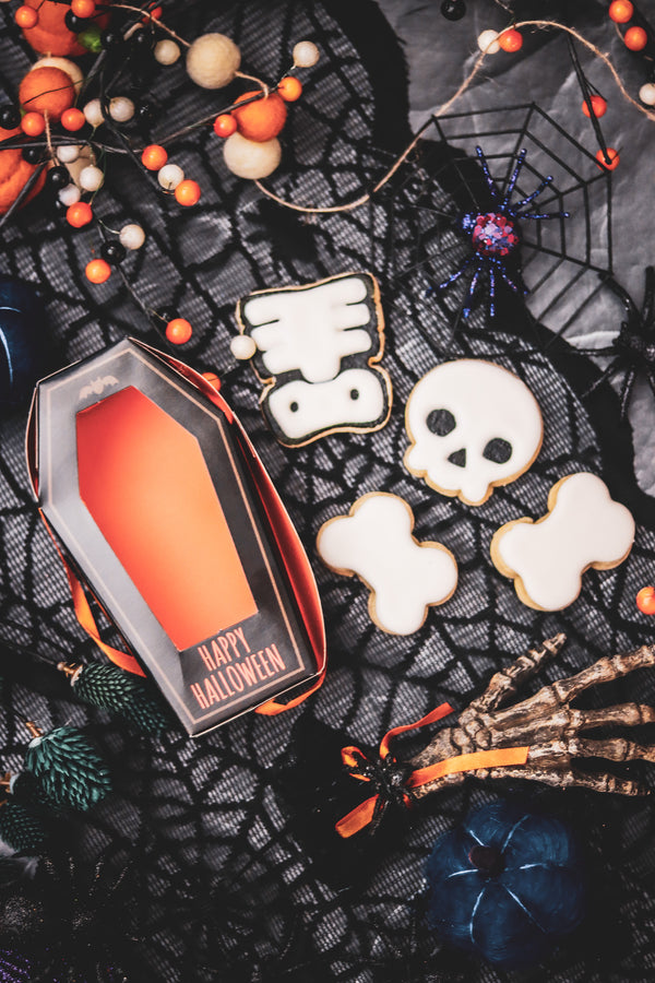 Mini Skeleton in Coffin