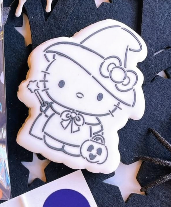 Kitty Paint Your Own Cookie