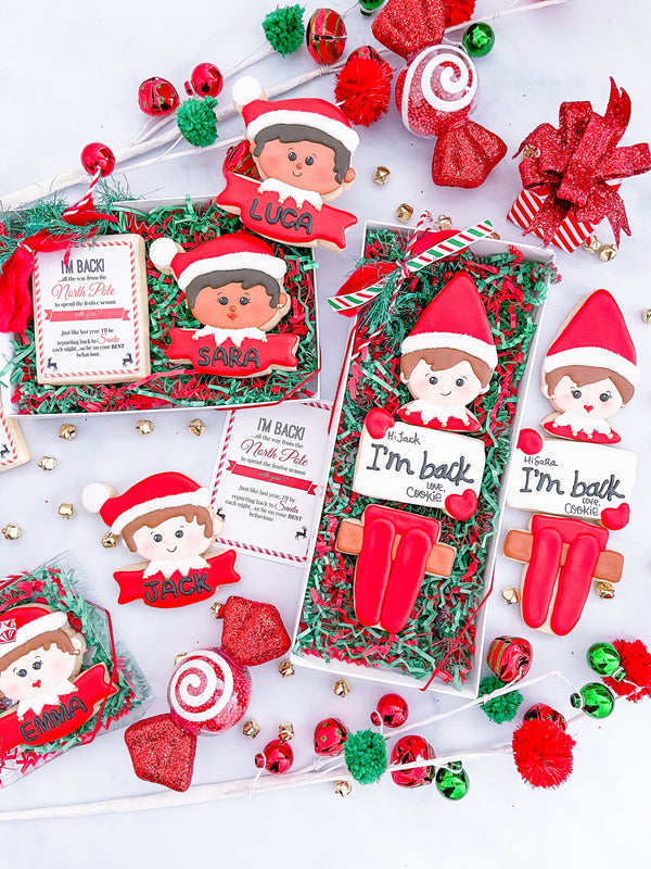 Elf Sugar Cookies 2025