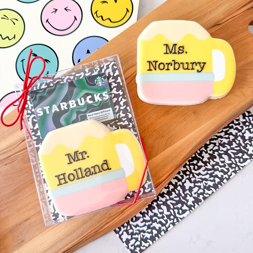 Pencil Mug Cookie