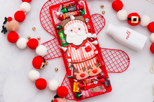 PJ Santa Pull Apart Cookie Platter
