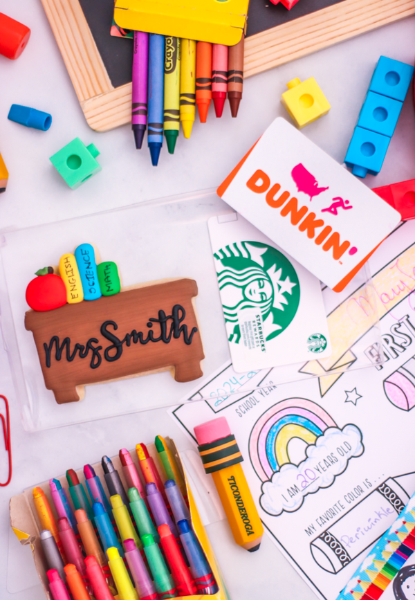 Teacher Desk Cookie