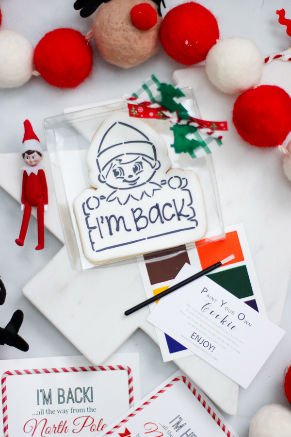Elf Paint Your Own Cookie